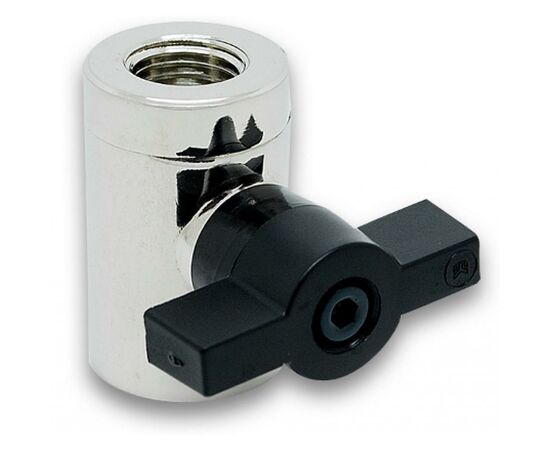 Фитинг для СВО Ekwb EK-AF Ball Valve (10mm) G1/4 - Nickel (3831109847282), изображение 2 Фитинг для СВО Ekwb EK-AF Ball Valve (10mm) G1/4 - Nickel (3831109847282), изображение 2