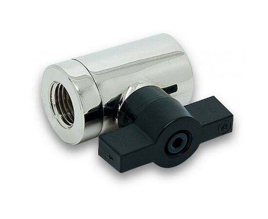 Фітинг для СВО Ekwb EK-AF Ball Valve (10mm) G1/4 - Nickel (3831109847282)