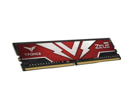 Модуль памяти для компьютера DDR4 16GB (2x8GB) 3000 MHz T-Force Zeus Red Team (TTZD416G3000HC16CDC01), изображение 2 Модуль памяти для компьютера DDR4 16GB (2x8GB) 3000 MHz T-Force Zeus Red Team (TTZD416G3000HC16CDC01), изображение 2