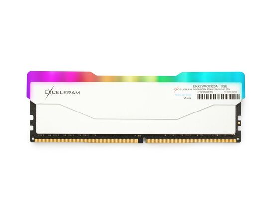 Модуль памяти для компьютера DDR4 8GB 3200 MHz RGB X2 Series White eXceleram (ERX2W408326A)