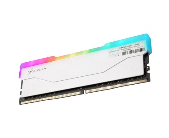 Модуль памяти для компьютера DDR4 16GB 3200 MHz RGB X2 Series White eXceleram (ERX2W416326C), изображение 2 Модуль памяти для компьютера DDR4 16GB 3200 MHz RGB X2 Series White eXceleram (ERX2W416326C), изображение 2