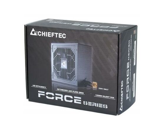 Блок питания Chieftec 650W Force (CPS-650S), изображение 4 Блок питания Chieftec 650W Force (CPS-650S), изображение 4