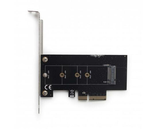 Контролер PCIe to M.2 22 mm low profile Gembird (PEX-M2-01), зображення 2 Контролер PCIe to M.2 22 mm low profile Gembird (PEX-M2-01), зображення 2