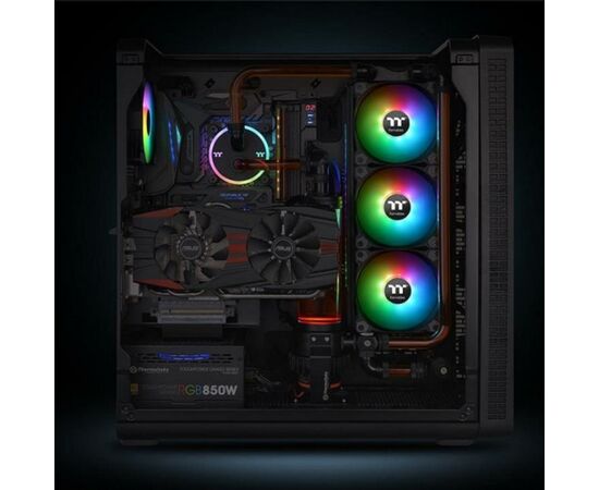 Кулер для корпуса ThermalTake Pure 14 ARGB Sync TT Premium Edition (CL-F080-PL14SW-A), изображение 7 Кулер для корпуса ThermalTake Pure 14 ARGB Sync TT Premium Edition (CL-F080-PL14SW-A), изображение 7