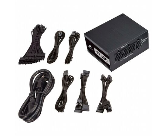 Блок питания Corsair 600W SF600 (CP-9020182-EU), изображение 6 Блок питания Corsair 600W SF600 (CP-9020182-EU), изображение 6