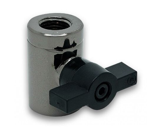 Фитинг для СВО Ekwb EK-AF Ball Valve (10mm) G1/4 - Black Nickel (3831109847299), изображение 2 Фитинг для СВО Ekwb EK-AF Ball Valve (10mm) G1/4 - Black Nickel (3831109847299), изображение 2