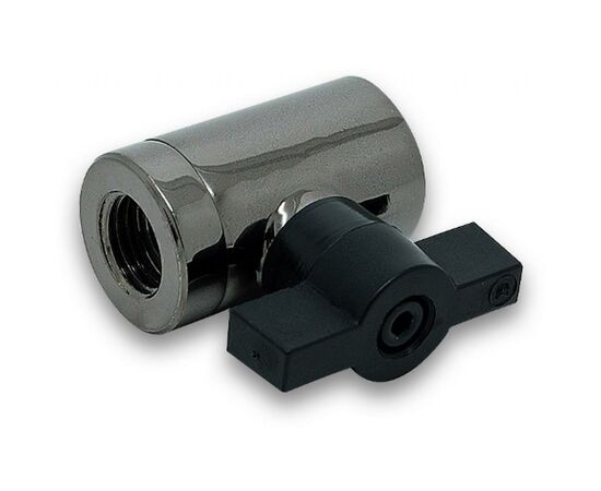 Фитинг для СВО Ekwb EK-AF Ball Valve (10mm) G1/4 - Black Nickel (3831109847299)