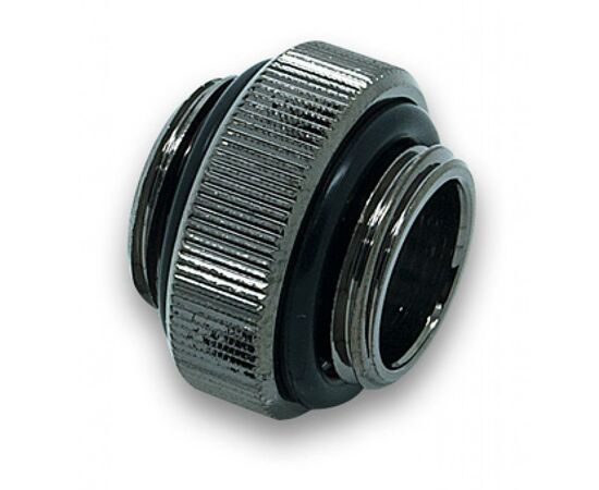Фітинг для СВО Ekwb EK-AF Extender 6mm M-M G1/4 - Black Nickel (3831109846285)
