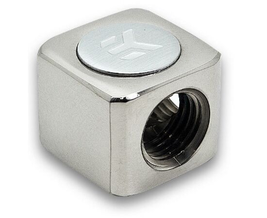 Фитинг для СВО Ekwb EK-AF T-Splitter 3F G1/4 - Nickel (3831109847084), изображение 2 Фитинг для СВО Ekwb EK-AF T-Splitter 3F G1/4 - Nickel (3831109847084), изображение 2