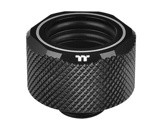 Фитинг для СВО ThermalTake Pacific C-PRO G1/4 PETG Tube 16mm OD Compression - Black (6- (CL-W214-CU00BL-B), изображение 4 Фитинг для СВО ThermalTake Pacific C-PRO G1/4 PETG Tube 16mm OD Compression - Black (6- (CL-W214-CU00BL-B), изображение 4