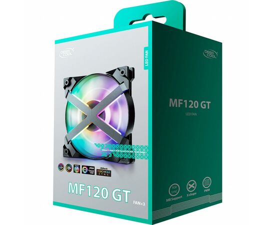 Кулер для корпуса Deepcool MF120GT, изображение 6 Кулер для корпуса Deepcool MF120GT, изображение 6
