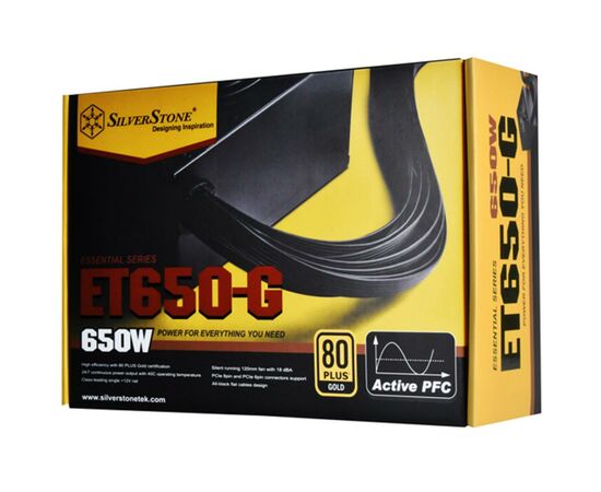 Блок питания Silver Stone 650W STRIDER (SST-ET650-G), изображение 8 Блок питания Silver Stone 650W STRIDER (SST-ET650-G), изображение 8