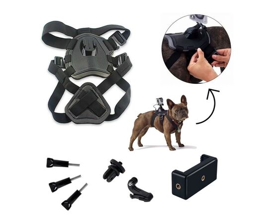 Аксесуар до екшн-камер AirOn kit mounts AIRON ACS-3 dog (69477915500012)