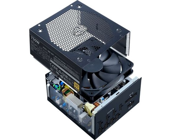 Блок питания CoolerMaster 750W Master V Gold (MPY-7501-AFAAGV-EU), изображение 4 Блок питания CoolerMaster 750W Master V Gold (MPY-7501-AFAAGV-EU), изображение 4