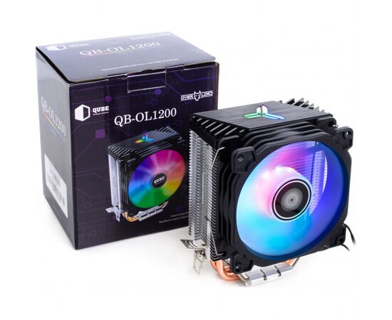 Кулер до процесора Qube QB-OL1200, зображення 2 Кулер до процесора Qube QB-OL1200, зображення 2