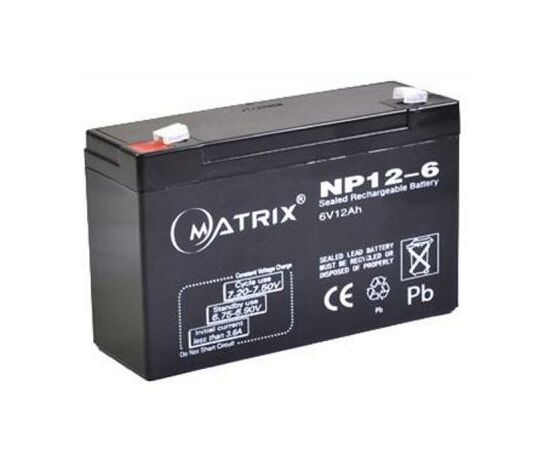 Батарея к ИБП Matrix 6V 12AH (NP12-6)