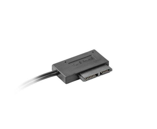 Переходник USB 2.0 to Slimline SATA 13 pin Cablexpert (A-USATA-01), изображение 4 Переходник USB 2.0 to Slimline SATA 13 pin Cablexpert (A-USATA-01), изображение 4
