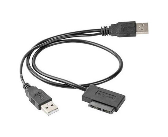 Переходник USB 2.0 to Slimline SATA 13 pin Cablexpert (A-USATA-01)
