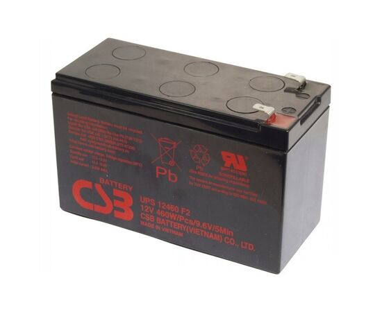 Батарея до ДБЖ CSB 12В 9 Ач (UPS12460)