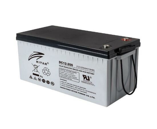 Батарея до ДБЖ Ritar CARBON RITAR DC12-200C 12V-200.0Ah (DC12-200C)