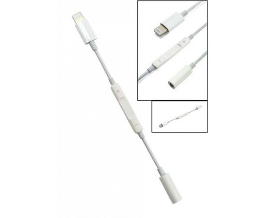 Переходник Lightning to 3.5 mm Jack XoKo (OPT-MH020), изображение 4 Переходник Lightning to 3.5 mm Jack XoKo (OPT-MH020), изображение 4