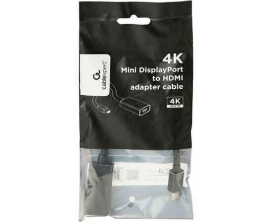 Переходник Mini DisplayPort to HDMI Cablexpert (A-mDPM-HDMIF4K-01), изображение 2 Переходник Mini DisplayPort to HDMI Cablexpert (A-mDPM-HDMIF4K-01), изображение 2