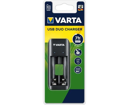 Зарядний пристрій для акумуляторів Varta Value USB Duo Charger (57651101401)