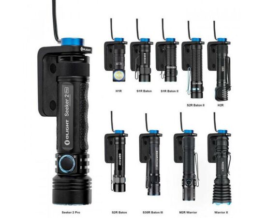 Зарядное устройство для аккумуляторов Olight с магнитным держателем, крепление на сте (L-DOCK KIT), изображение 6 Зарядное устройство для аккумуляторов Olight с магнитным держателем, крепление на сте (L-DOCK KIT), изображение 6