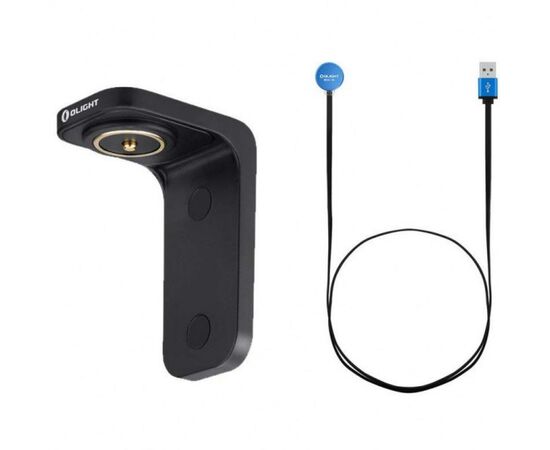 Зарядное устройство для аккумуляторов Olight с магнитным держателем, крепление на сте (L-DOCK KIT)