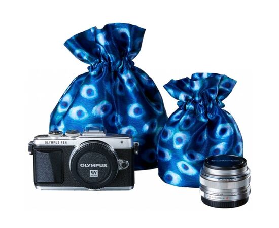 Чохол для об'єктива Olympus Camera Pouch Hello Peacock (E0410241), зображення 2 Чохол для об'єктива Olympus Camera Pouch Hello Peacock (E0410241), зображення 2