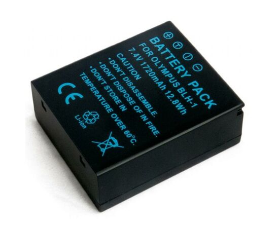 Акумулятор до фото/відео Extradigital Olympus BLH-1, 1720 mAh (BDO2702), зображення 5 Акумулятор до фото/відео Extradigital Olympus BLH-1, 1720 mAh (BDO2702), зображення 5