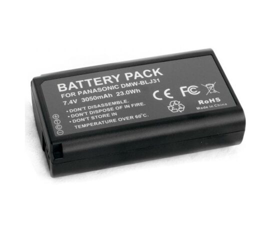 Аккумулятор к фото/видео Extradigital Panasonic BLJ31, Li-ion, 3050 mAh (BDP2696), изображение 4 Аккумулятор к фото/видео Extradigital Panasonic BLJ31, Li-ion, 3050 mAh (BDP2696), изображение 4