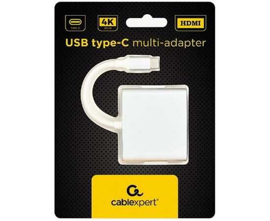 Переходник USB Type-C to HDMI Cablexpert (A-CM-HDMIF-02-SV), изображение 2 Переходник USB Type-C to HDMI Cablexpert (A-CM-HDMIF-02-SV), изображение 2