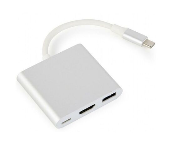 Переходник USB Type-C to HDMI Cablexpert (A-CM-HDMIF-02-SV)