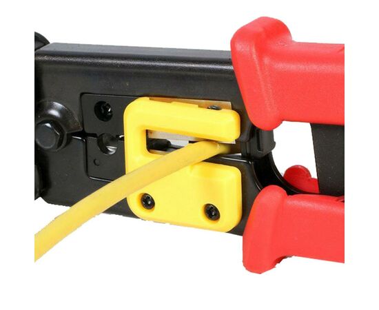 Інструмент Cablexpert RJ45/RJ12/RJ11, обрізає при обжимці (T-WC-05), зображення 3 Інструмент Cablexpert RJ45/RJ12/RJ11, обрізає при обжимці (T-WC-05), зображення 3