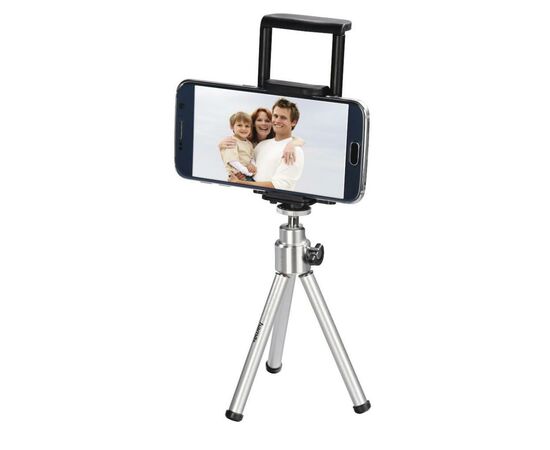 Штатив Hama Hama 2x1 Mobile Phone,Tablet 8.2 cm, 18.5 cm, 1/4 Black (00004638), изображение 7 Штатив Hama Hama 2x1 Mobile Phone,Tablet 8.2 cm, 18.5 cm, 1/4 Black (00004638), изображение 7