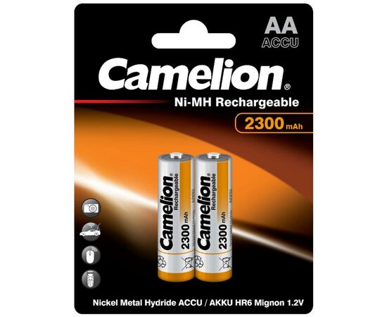 Акумулятор Camelion AA 2300mAh Ni-MH * 2 R6-2BL (NH-AA2300BP2)