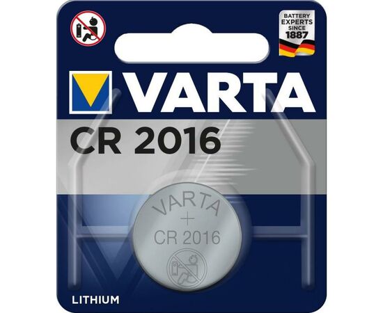 Батарейка Varta CR2016 Lithium * 1 (06016101401)