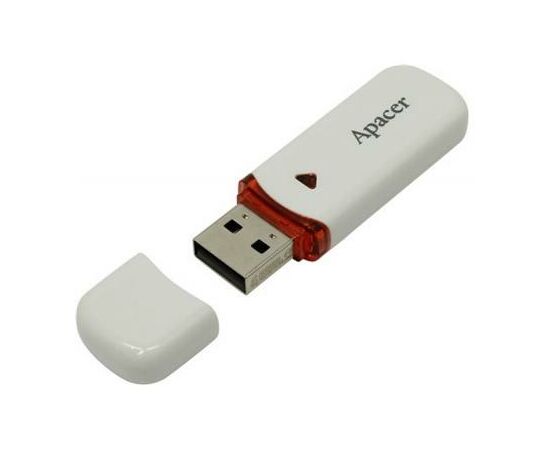 USB флеш накопитель Apacer 32GB AH333 white USB 2.0 (AP32GAH333W-1), изображение 5 USB флеш накопитель Apacer 32GB AH333 white USB 2.0 (AP32GAH333W-1), изображение 5