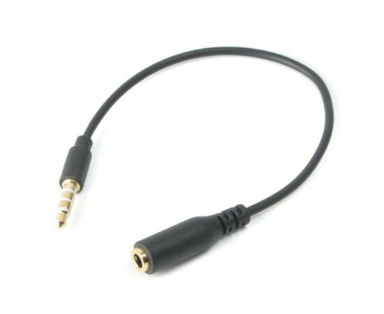 Кабель мультимедийный Jack 3.5mm M/Jack 3.5mm F L-R-MIC-GND to L-R-GND-MIC Cablexpert (CCA-419)