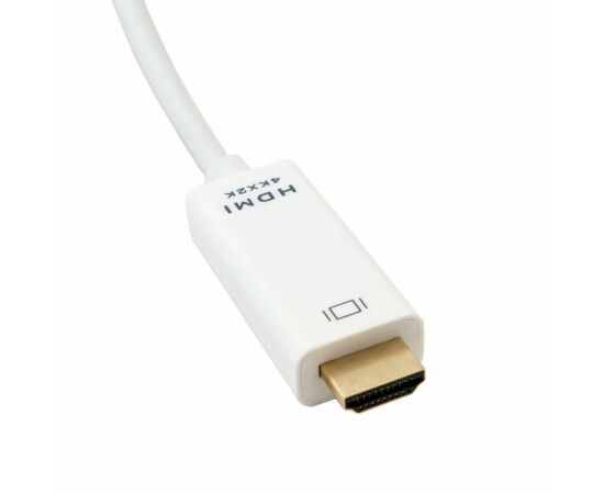 Кабель мультимедійний DisplayPort to HDMI 2.0m Extradigital (KBD1669), зображення 3 Кабель мультимедійний DisplayPort to HDMI 2.0m Extradigital (KBD1669), зображення 3
