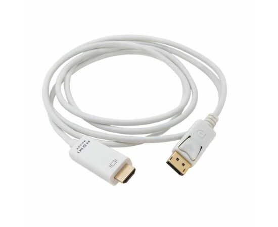Кабель мультимедійний DisplayPort to HDMI 2.0m Extradigital (KBD1669), зображення 5 Кабель мультимедійний DisplayPort to HDMI 2.0m Extradigital (KBD1669), зображення 5