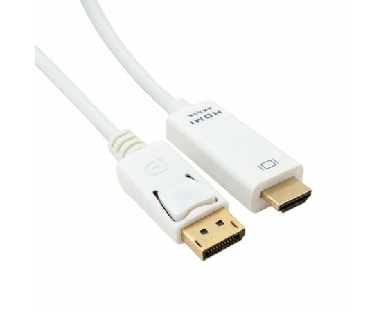 Кабель мультимедийный DisplayPort to HDMI 2.0m Extradigital (KBD1669)
