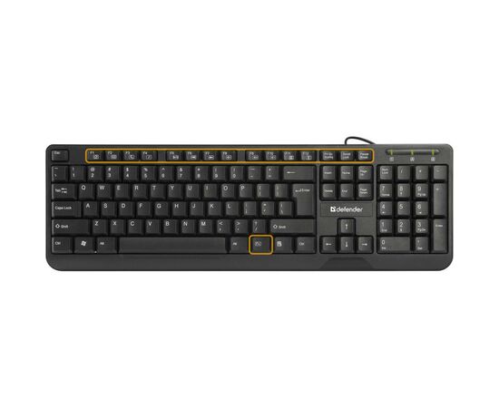 Клавиатура Defender OfficeMate HM-710 (45710), изображение 4 Клавиатура Defender OfficeMate HM-710 (45710), изображение 4