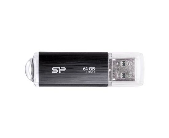 USB флеш накопичувач Silicon Power 64GB Blaze B02 Black USB 3.1 (SP064GBUF3B02V1K)