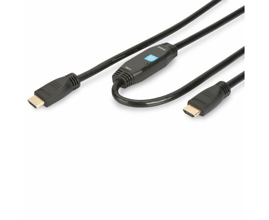 Кабель мультимедийный HDMI to HDMI 30.0m Digitus (AK-330105-300-S)