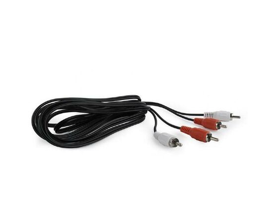 Кабель мультимедийный 2RCA to 2RCA 1.8m Cablexpert (CCA-2R2R-6), изображение 2 Кабель мультимедийный 2RCA to 2RCA 1.8m Cablexpert (CCA-2R2R-6), изображение 2