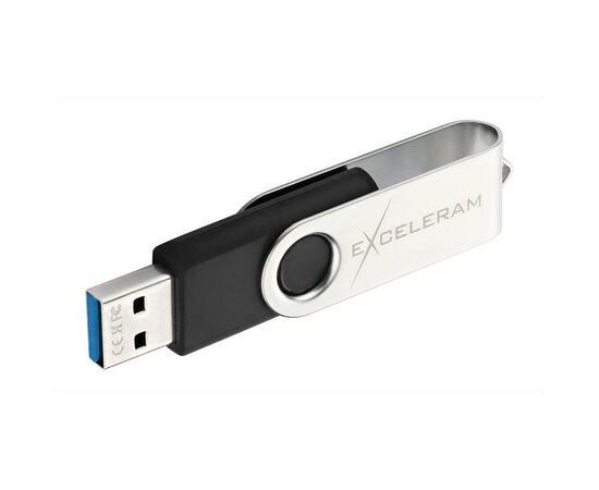 USB флеш накопитель eXceleram 16GB P1 Series Silver/Black USB 3.1 Gen 1 (EXP1U3SIB16), изображение 5 USB флеш накопитель eXceleram 16GB P1 Series Silver/Black USB 3.1 Gen 1 (EXP1U3SIB16), изображение 5