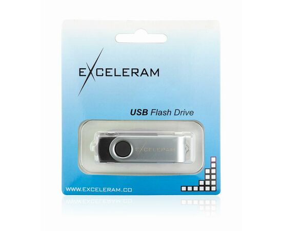 USB флеш накопитель eXceleram 16GB P1 Series Silver/Black USB 3.1 Gen 1 (EXP1U3SIB16), изображение 8 USB флеш накопитель eXceleram 16GB P1 Series Silver/Black USB 3.1 Gen 1 (EXP1U3SIB16), изображение 8