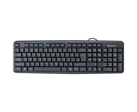 Клавиатура Defender Element HB-520 USB UKR Black (45529)